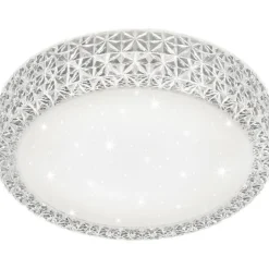 LED-plafondi Trio Pegasus Ø 280x90 mm kirkas