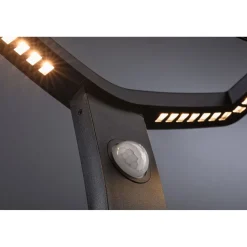 LED-pollarivalaisin Paulmann Alara Smart Home Zigbee 3.0 665mm hämäräohjattu liiketunnistin IR RGBW+ 10W 450lm antrasiitti