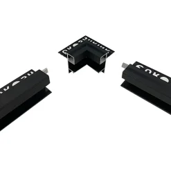 LED-porraslistan sisäkulmapala Euroshrink FI-306A, alumiini, eri värejä