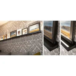 LED-profiili diffuusorilla Paulmann Base, musta, eri kokoja