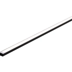 LED-profiili diffuusorilla Paulmann Base White, musta/valkoinen, eri kokoja