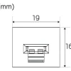 LED-profiili Hide-a-lite LED Extend G2 75 säädettävä valkoinen