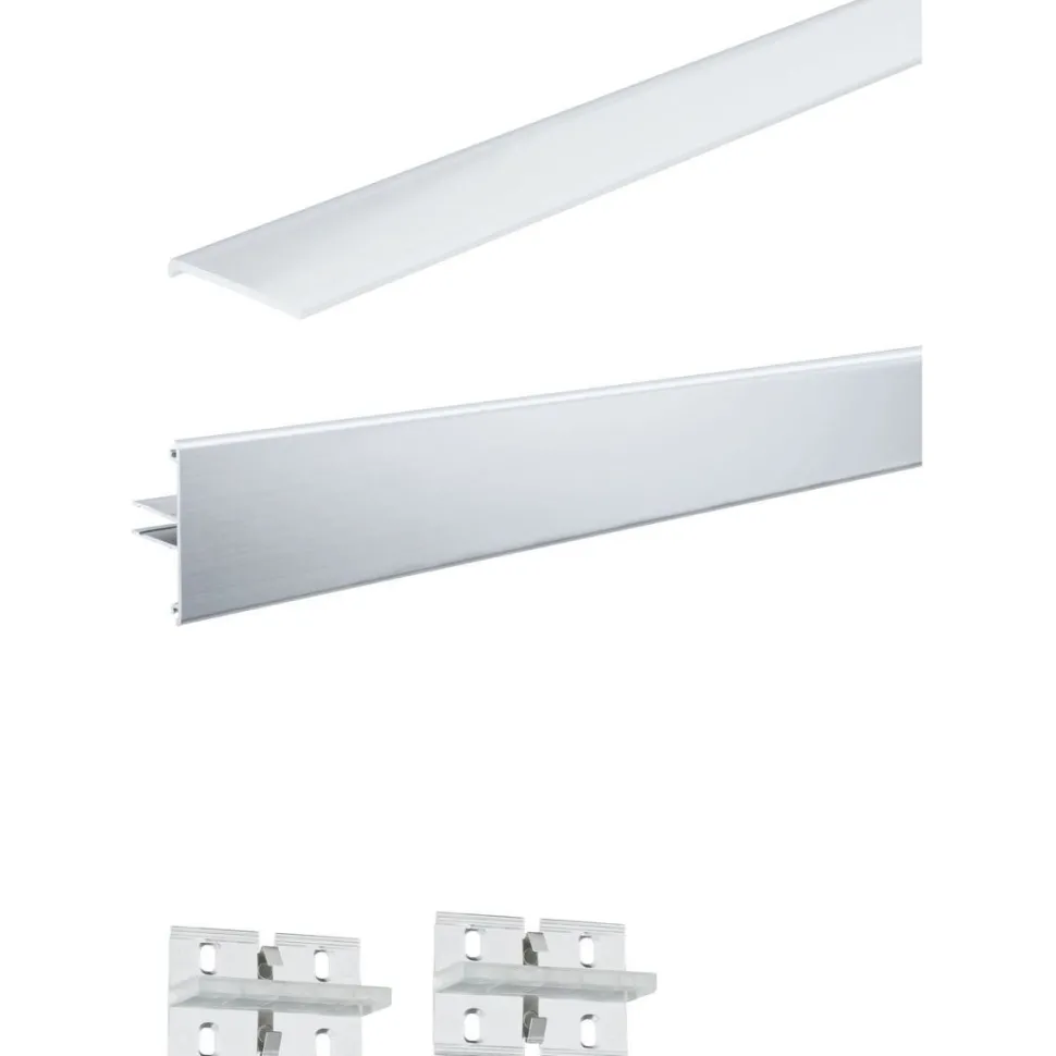 LED-profiili Paulmann Duo, anodisoitu alumiini, eri kokoja