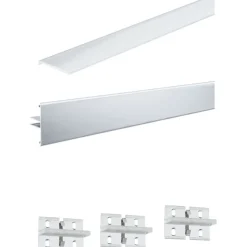 LED-profiili Paulmann Duo, anodisoitu alumiini, eri kokoja