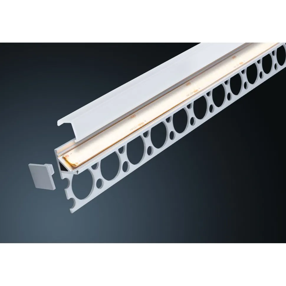 LED-profiili Paulmann LumiTiles Frame, anodisoitu alumiini, eri kokoja