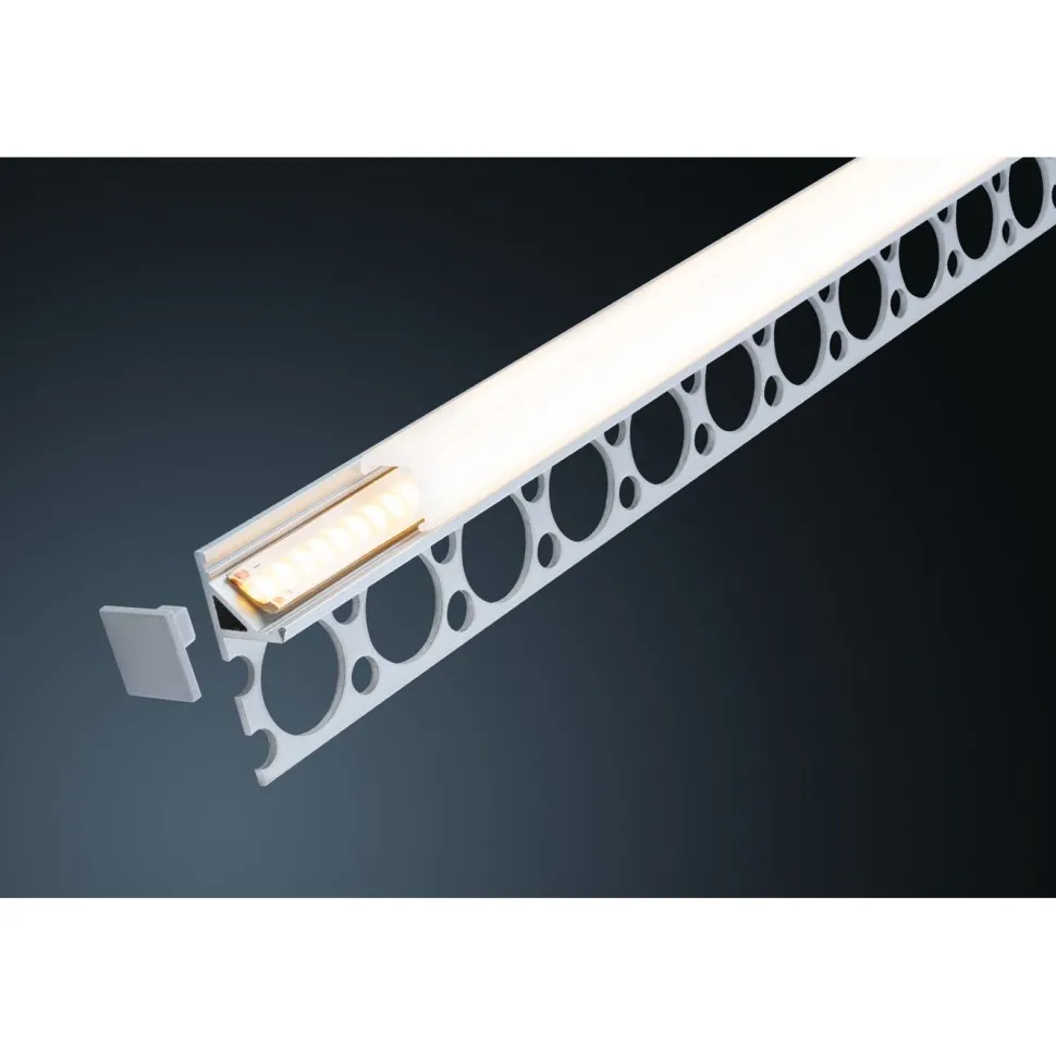 LED-profiili Paulmann LumiTiles Frame, anodisoitu alumiini, eri kokoja