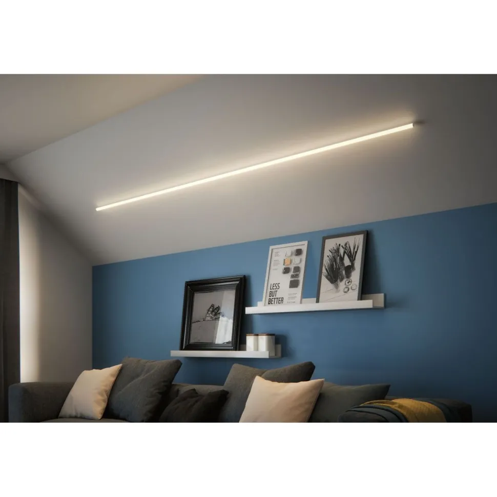 LED-profiili Paulmann Tube, anodisoitu alumiini, eri kokoja