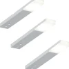 LED-profiilisetti Limente LED-Zircon Tran 3 kpl 4.9 W alulook