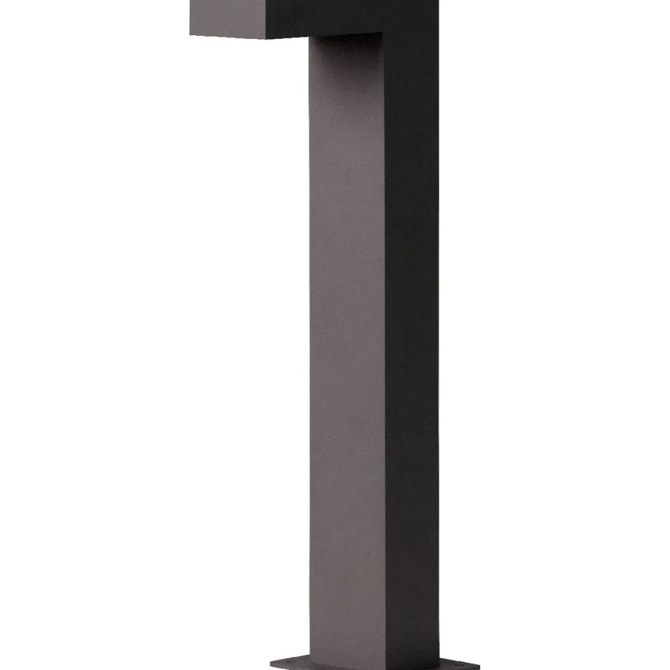 LED-pylväsvalaisin Lucide Texas 6x15x40cm 6W antrasiitti