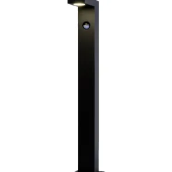 LED-pylväsvalaisin Lucide Texas 6x15x60cm 6W liiketunnistimella antrasiitti