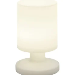 LED-pöytävalaisin Trio Lora Ø 130x205 mm valkoinen