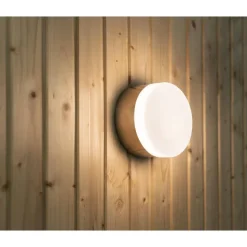 LED-saunavalaisin Hide-a-lite Heatwall 2700K teräs