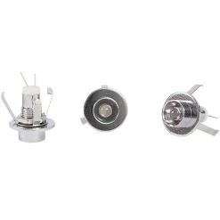 LED-saunavalosarja LED Energie 9x0,25W IP54/20 3500K hopea