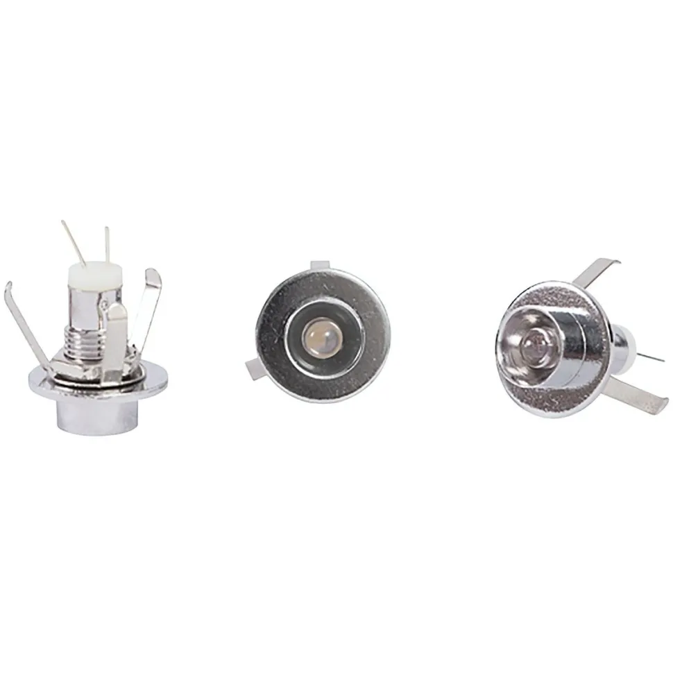 LED-saunavalosarja LED Energie 9x0,25W IP54/20 3500K hopea