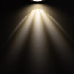 LED-seinävalaisin FTLIGHT Diva, 2x5W, Eri valonvärejä, 105x105x90mm, musta