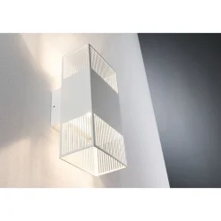 LED-seinävalaisin Paulmann Tharin, 120x104mm, IP44, 3000K, 2x3.7W