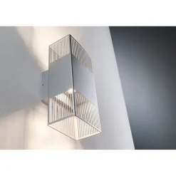 LED-seinävalaisin Paulmann Tharin, 120x104mm, IP44, 3000K, 2x3.7W