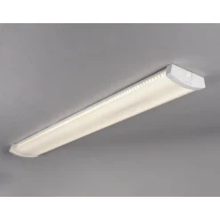 LED-teollisuusvalaisin Hide-a-lite Liteline Basic 1200 S tunnistimella 3000K IP44 valkoinen