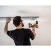LED-teollisuusvalaisin Hide-a-lite Liteline 1500 S tunnistimella IP65 vaaleanharmaa