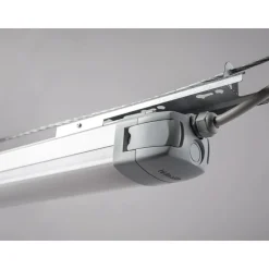 LED-teollisuusvalaisin Hide-a-lite Liteline 1500 S tunnistimella IP65 vaaleanharmaa