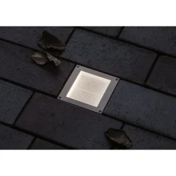 LED-terassivalaisin Paulmann Brick, Smart Home Zigbee 3.0, IP67, 10x10cm, säädettävä värilämpötila, rst
