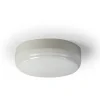 LED-tunnistinvalaisin Ensto AVR1.1109L IP44 10W/840 Ø260x88 mm RAD-tunnistimella valkoinen