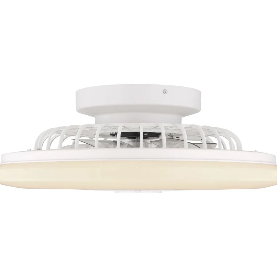 LED-tuuletinvalaisin Globo Travo Ø50cm, 3000-6500K, eri värejä
