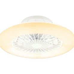 LED-tuuletinvalaisin Globo Travo Ø50cm, 3000-6500K, eri värejä