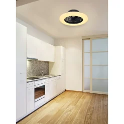 LED-tuuletinvalaisin Globo Travo Ø50cm, 3000-6500K, eri värejä