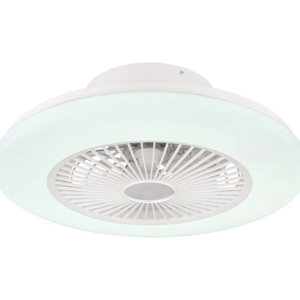 LED-tuuletinvalaisin Globo Travo Ø50cm, 3000-6500K, eri värejä