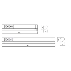 LED-työpistevalaisin LED Energie pistorasialla 10W IP20
