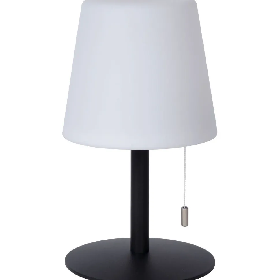 LED-ulkopöytävalaisin Lucide Rio RGB, USB-ladattava, himmennettävä, värinvaihto-ominaisuus