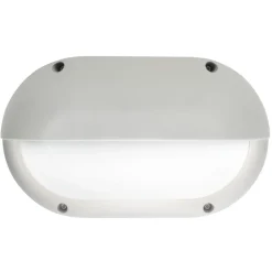 LED-ulkoseinävalaisin Airam Cestus Horizontal Eye max 100W E27 165x270x110 mm IP65 valkoinen/opaali