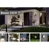 LED-ulkoseinävalaisin liike- ja hämärätunnistimella Paulmann Ikosea, Smart Home Zigbee 3.0, IP44, 5x20.3cm, säädettävä värilämpötila, antrasiitti