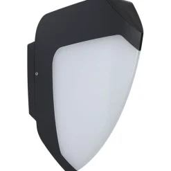 LED-ulkoseinävalaisin liike- ja hämärätunnistimella Paulmann Ikosea, Smart Home Zigbee 3.0, IP44, 5x20.3cm, säädettävä värilämpötila, antrasiitti