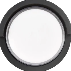 LED-ulkoseinävalaisin Trio Puno pyöreä mattamusta