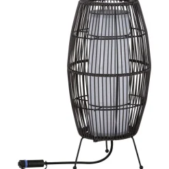 LED-ulkovalaisin Paulmann Plug & Shine Basket, Smart Home Zigbee 3.0, IP44, RGBW, musta