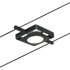 LED-Vaijerivalaisinsetti Paulmann Mac 5 valaisinta + muuntaja + vaijeri mattamusta