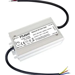 LED-vakiojännitelähde FTLIGHT 24V IP65, eri tehoja