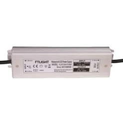 LED-vakiojännitelähde FTLIGHT 100 W 24V IP65