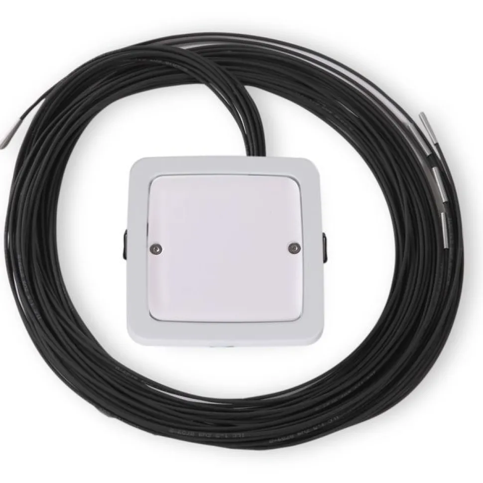 LED-valokuitu/yhdistelmävalaisin Ensto AVD5.23L/6.3 IP64 2x3W 6kpl kuituja