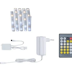 LED-valonauha Paulmann MaxLED 250, aloituspakkaus, IP44, 230lm/m, säädettävä värilämpötila, 24VA, eri kokoja