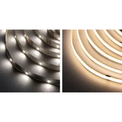 LED-valonauha Paulmann SimpLED Full-Line COB, 330lm/m, 840LEDs/m, RGB, 24VA, eri kokoja