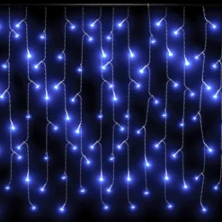 LED-valonauhaverho jääpuikot 10 m 400 LEDiä eri värejä