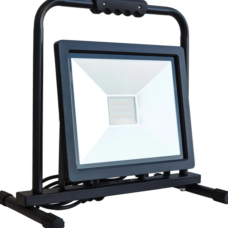 LED-valonheitin Led Energie Slim, 100W, H-jalustalla, 8000lm, 4500K, IP44