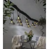 LED-valosarja Star Trading Circus Shade 12-osainen 495cm harmaa