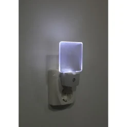 LED-yölamppu 357-11 75x63x114 mm 0,5W huurre pistotulpalla + hämäräkytkimellä