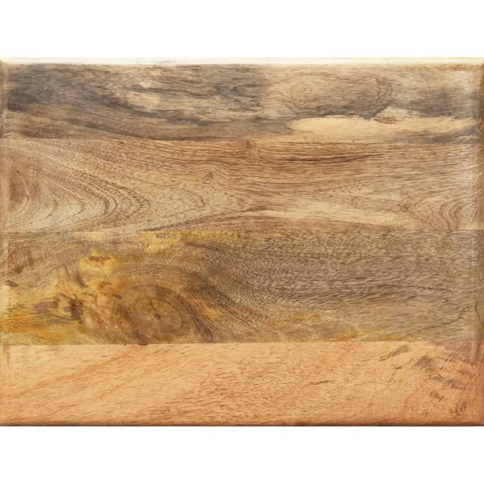 Lehtiteline 40x30x50 cm täysi mangopuu (86465)