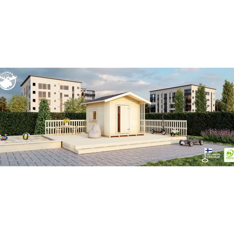 Leikkimökki Luoman Lillevilla 30 Satakieli, 3.2m²