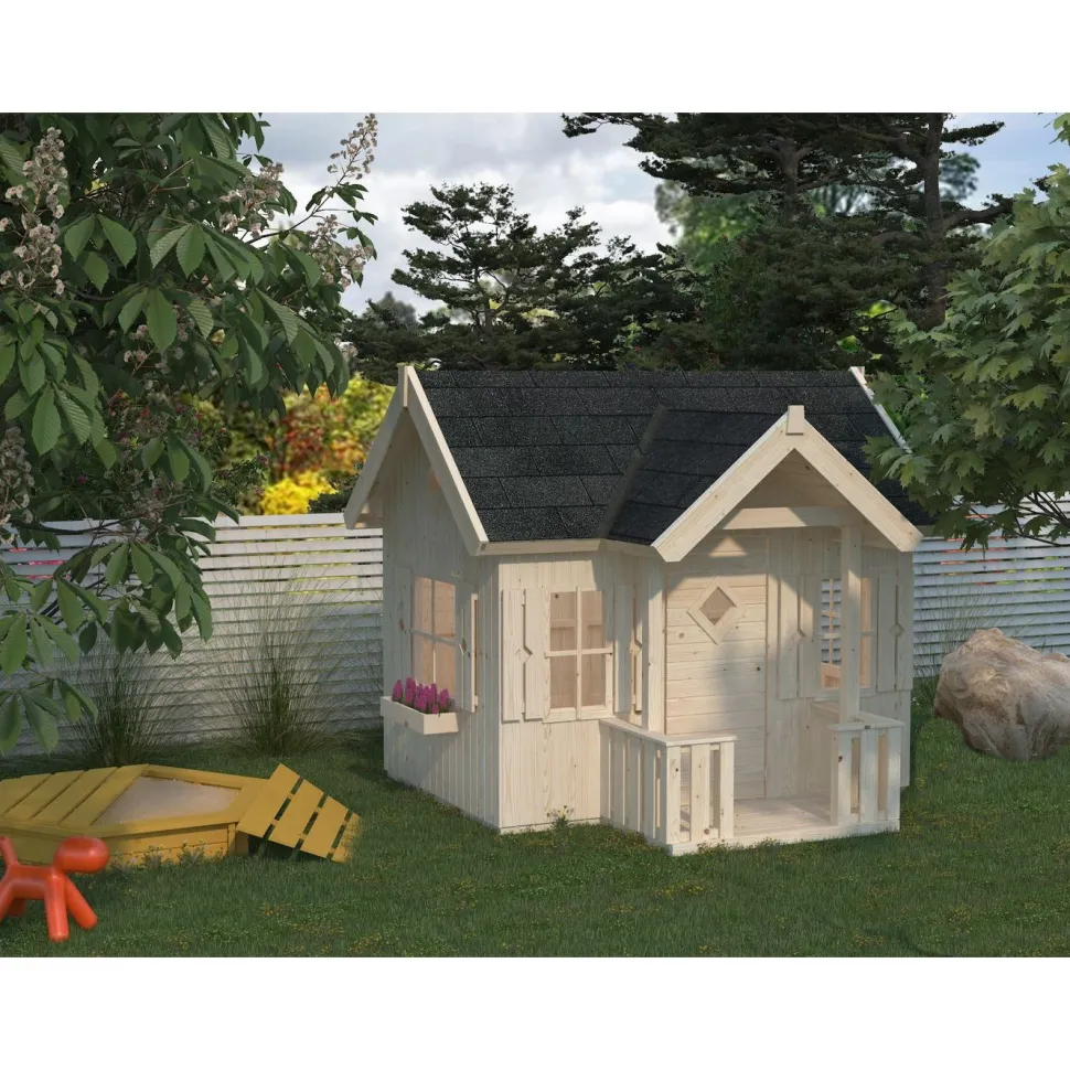 Leikkimökki Palmako Jennie 3,6 m²